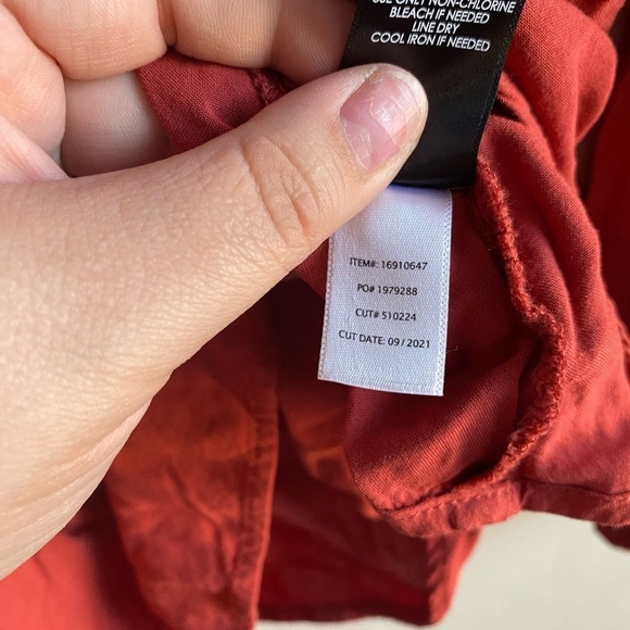 Torrid - Copper Challis Beaded Top - Picture 11 of 11